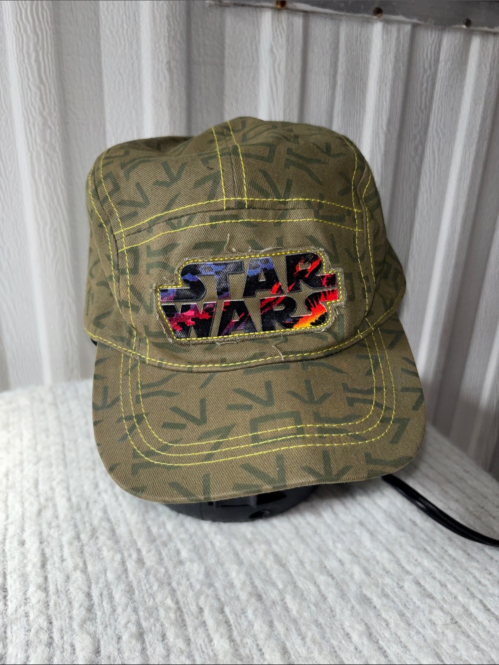 Star Wars Disney Kids Hat Strapback Galaxy Print M/L Youth Adjustable Cap